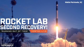 Watch Rocket Lab attempt to recover an Electron rocket FROM SPACE!