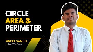 Python Program to Calculate Area & Perimeter of a Circle | Beginner Tutorial 2025