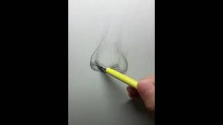 How To Draw  A Nose | Satisfied Life Pencil