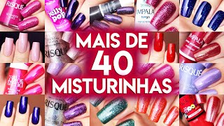 TODAS as MISTURINHAS de ESMALTES de 2022 | Retrospectiva Esmalte e Cor - Por Gabriela Becker