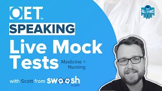 OET Live Mock Speaking Practice with Swoosh English