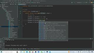 Java Review 1 (print, printf and println)