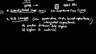 Decoupling Capacitors 4 of 4: Emergent Technologies