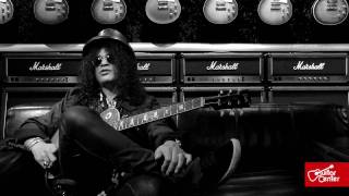 Slash: At Guitar Center, Fat Strings and Simple Effects