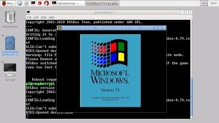 Raspberry Pi Windows 3.1