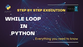 Python Basics - 07 Step by step execution of while loop in #pythonforbeginners