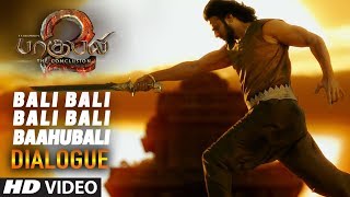 Bali Bali Bali  Bali Baahubali Dialogue || Baahubali 2 Dialogues || Prabhas,Anushka Shetty