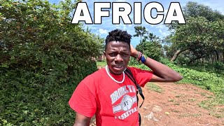 My real situation in Africa💪