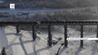 В Красноярском крае на Козинском мосту запустили двухпутное движение поездов