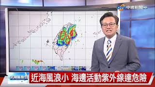 【立綱氣象報報】上午天晴要防曬 午後陣雨北部明顯│中視晚間氣象 20240628