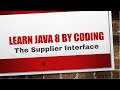 Java 8 | Supplier Interface with examples
