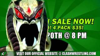 CLASH Wrestling: Ophidian Wants Revenge (CHIKARA Osirian Portal Promo)