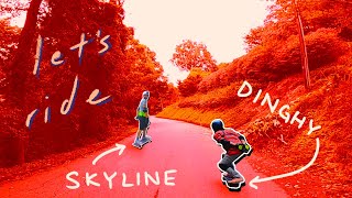 Landyachtz Dinghy vs Rayne Skyline I Casual Longboarding