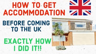 HOW TO GET ACCOMMODATION BEFORE COMING TO THE UK🇬🇧 #uk  #ukvlog #howto #accomodation