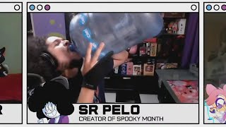 Sr Pelo Drinking With Minecraft Sounds