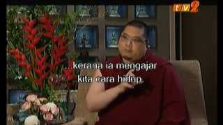 Tsem Rinpoche on Malaysia National TV's Wesak Day program