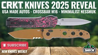 CRKT Knives 2025 Reveal | Featuring USA Autos \u0026 Crossbar M16's