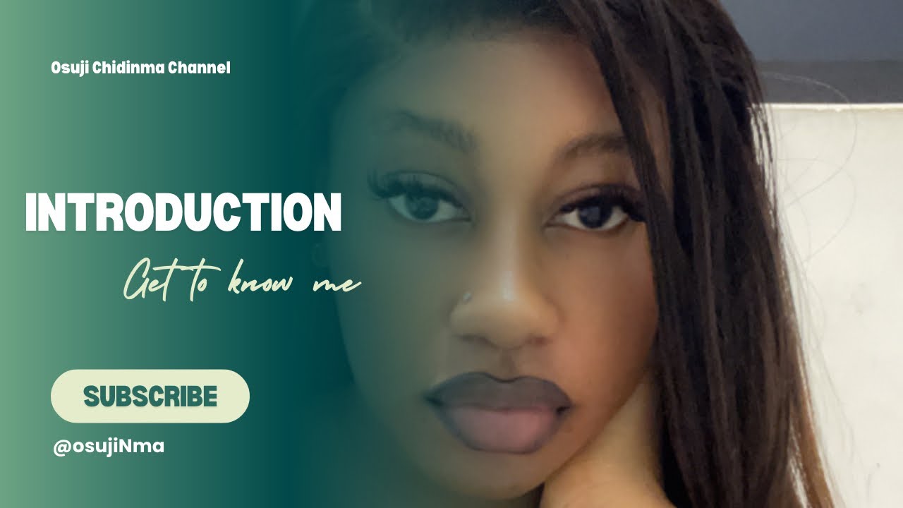 Welcome To My Channel Youtube Introduction Video Youtube