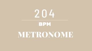 204 BPM Metronome