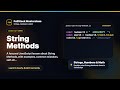 String Methods Explained | FullStack Masterclass JavaScript Course