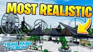 Theme Park Tycoon 2 MOST REALISTIC park😱