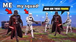 We Pretended to be DARTH VADER in Fortnite