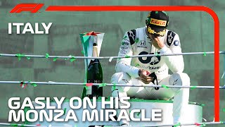 Pierre Gasly On His Monza Miracle | 2020 Italian Grand Prix