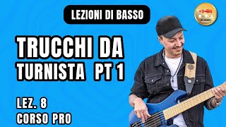 Lezioni di Basso #8 Corso Pro - Trucchi da turnista pt.1