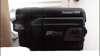 The JVC GR-AXM225  (VHSc camcorder)