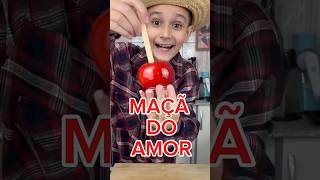 RECEITA DE MAÇÃ DO AMOR!🤠🍎❤️#chef #food #shorts