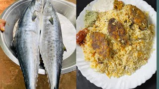 കിംഗ് ഫിഷ്‌ ബിരിയാണി | അയക്കൂറ ബിരിയാണി | fish biriyani |