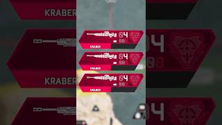 There is only a 2% chance of 3 Krabers spawning #apexlegends #algs #kraber