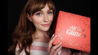 [ASMR] SOUND ASSORTMENT UNBOXING- Glossybox December 2018