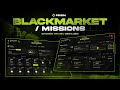 FiveM Advanced Blackmarket & Missions Script | Reputation, Rewards, Missions | [ESX, QBOX, QBCORE]