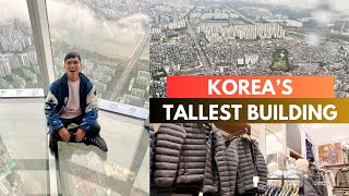 Exploring Lotte World Tower in Korea | Seoul Sky \u0026 Uniqlo Prices?