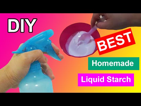 Best DIY Homemade Liquid Starch by Bum Bum Surprise Toys Best DIY Homemade Liquid Starch by Bum Bum Surprise Toys