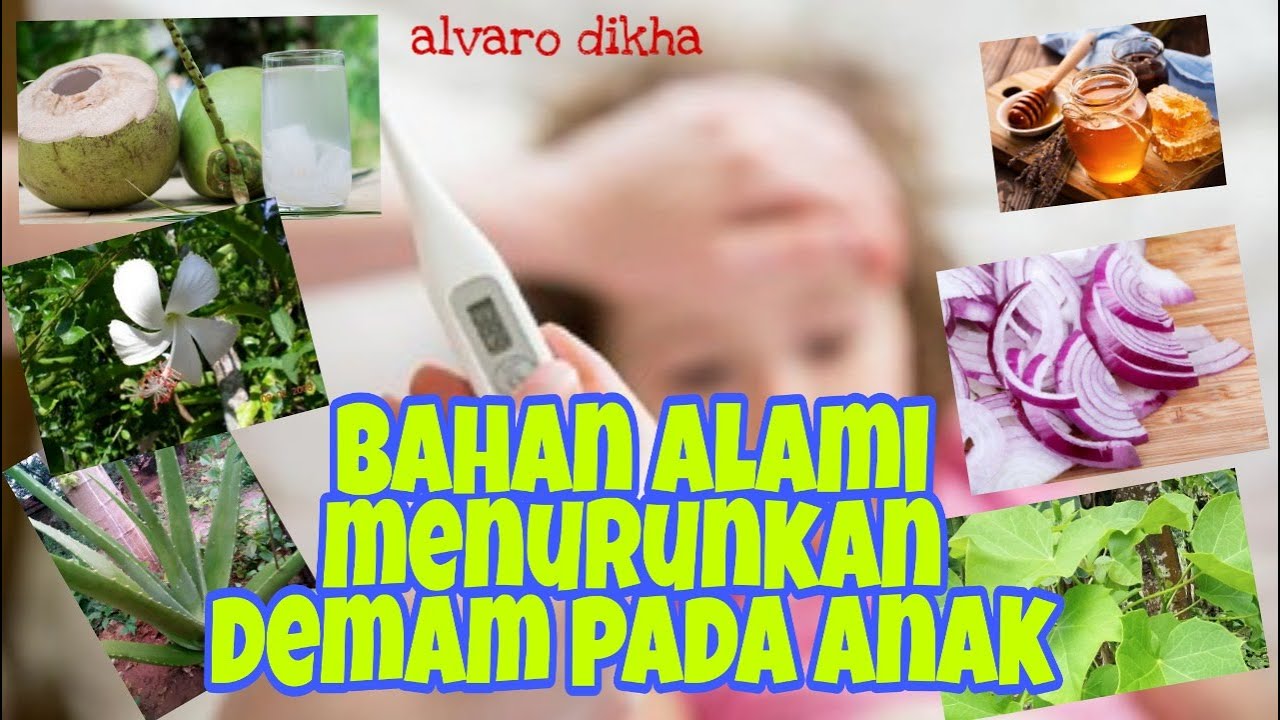 6 Bahan Alami Yg Bisa Menurunkan Panas Demam Pada Anak - YouTube