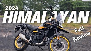 2024 Himalayan 450 full review and specs || telugu ||