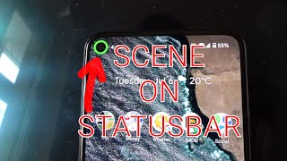 Tasker - Scenes on Statusbar