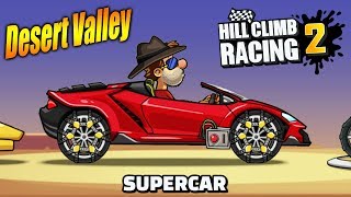 WORLD RECORD on SUPER CAR DESERT VALLEY HILL CLIMB RACING 2