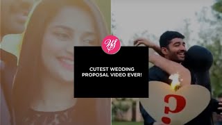 Cutest Wedding Proposal Video Ever!