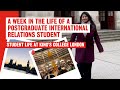 A Week in the Life of an International Relations MA Student | King's College London