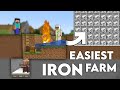 Minecraft EASY IRON FARM | 1.19 Iron Farm Tutorial