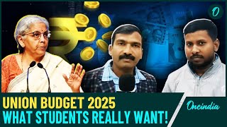 Union Budget 2025: Students Demand GST Relief, Better Infrastructure, And Middle-Class Support|Watch