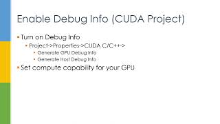 CIS 565 CUDA Debugging Lab