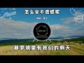 程今 怎麼會不遺憾呢『看窗外的天漸漸黑暗 模糊的視線漸漸分散』（動態歌詞 lyrics video 無損音質 4k）