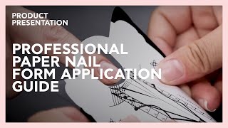 BLUESKY Professional Paper Nail Form Application Guide