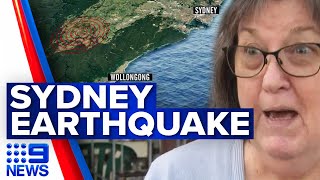 ‘It lifted me up': Sydney’s south-west shaken by 3.1 magnitude earthquake | 9 News Australia