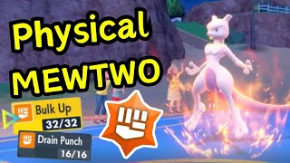 Physical BULK UP Mewtwo! Pokemon VGC Reg G Competitive Wifi Battle