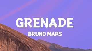 Bruno Mars - Grenade (Lyrics)  [1 Hour Version]